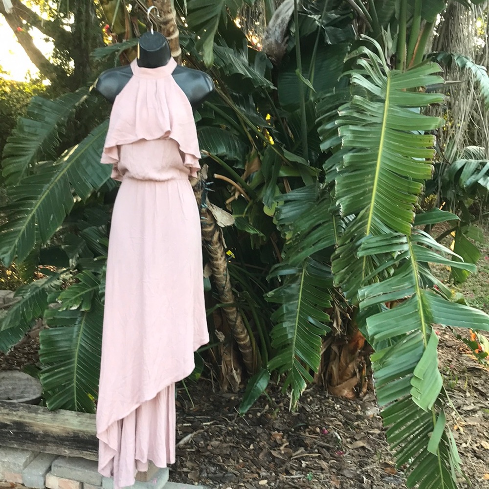 O’Neill asymmetric maxi dress